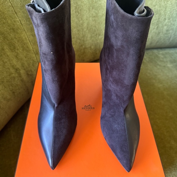 HERMES boots Short Boots Hanae 85 size 37 - Picture 2 of 7